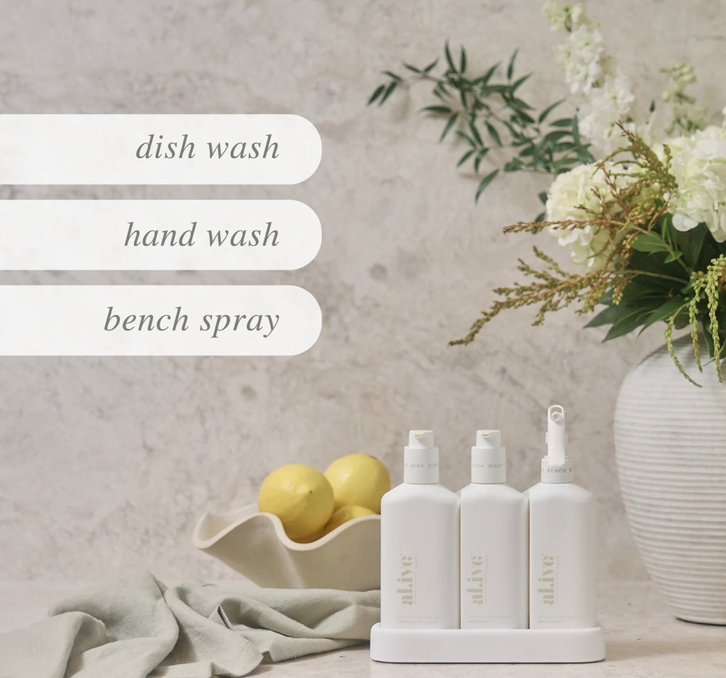 Kitchen Trio Lemon Myrtle and Honeydew