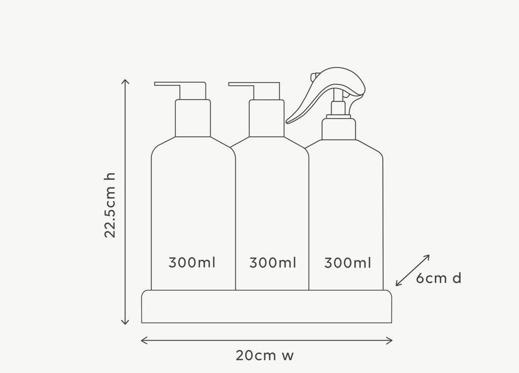 Kitchen Trio Lemon Myrtle and Honeydew