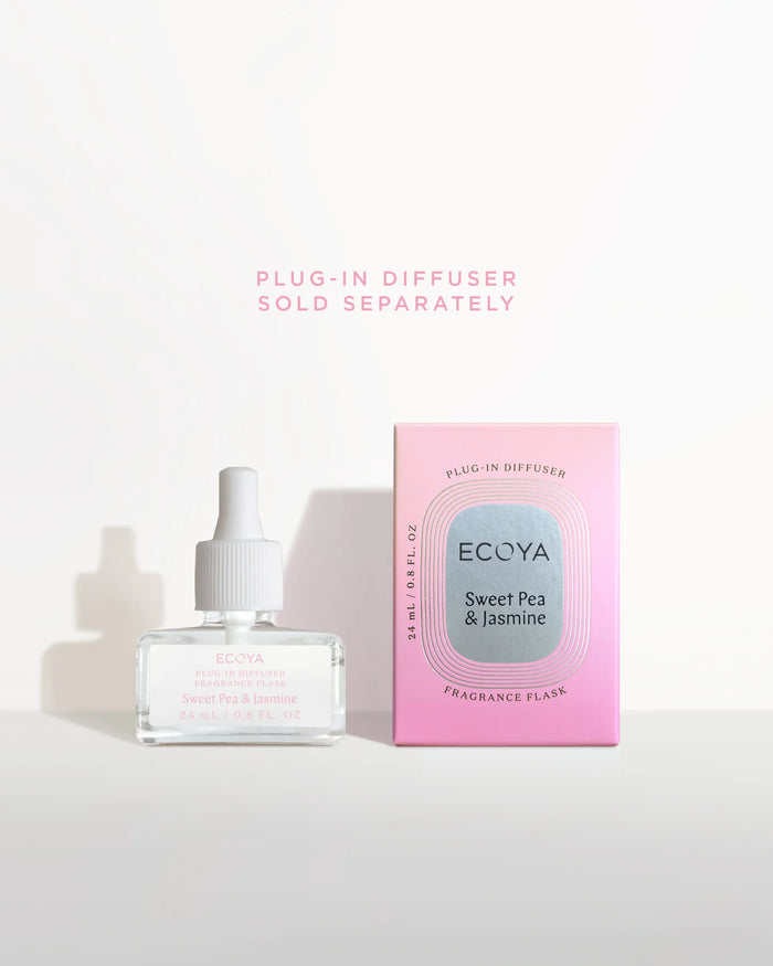 Plug-In Diffuser Fragrance Flask - Sweet Pea and Jasmine