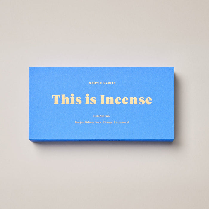 This is incense immersion