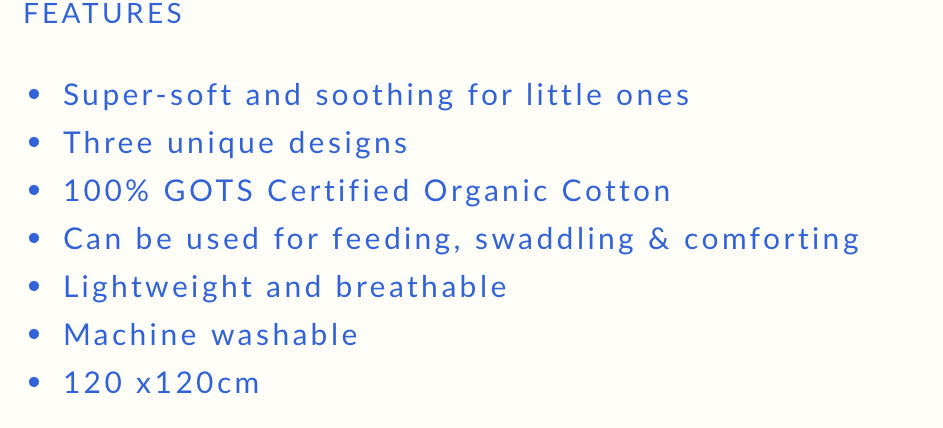 Golden child holiday patterned baby swaddle - golden blue