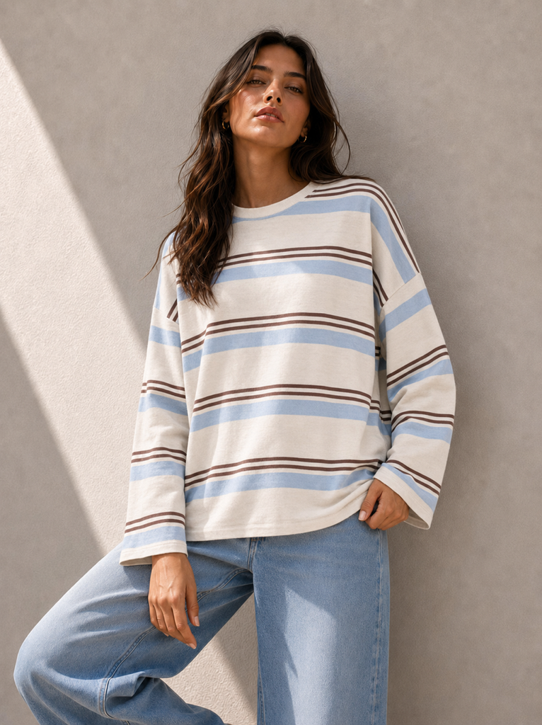 Springtime Stripe Knit