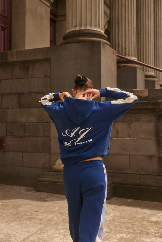 Parisienne Track Pant Estate Blue