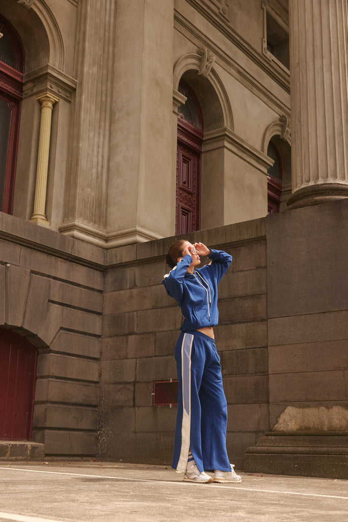 Parisienne Track Pant Estate Blue