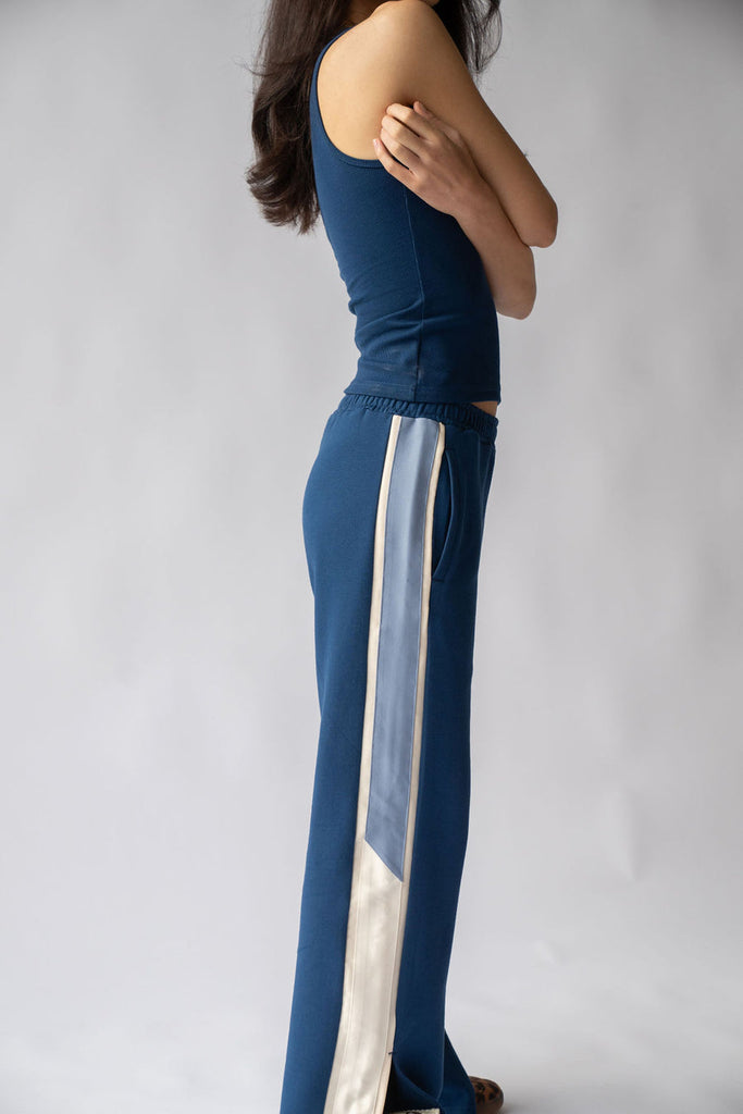 Parisienne Track Pant Estate Blue