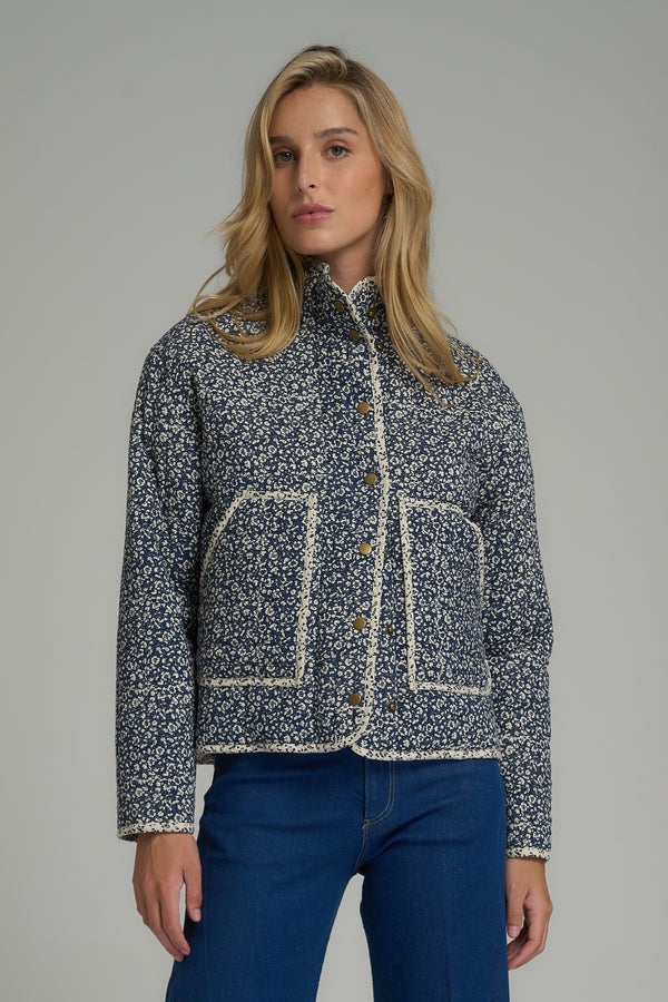 Poet two tone jacket hamstead floral, lilya, Mika and max