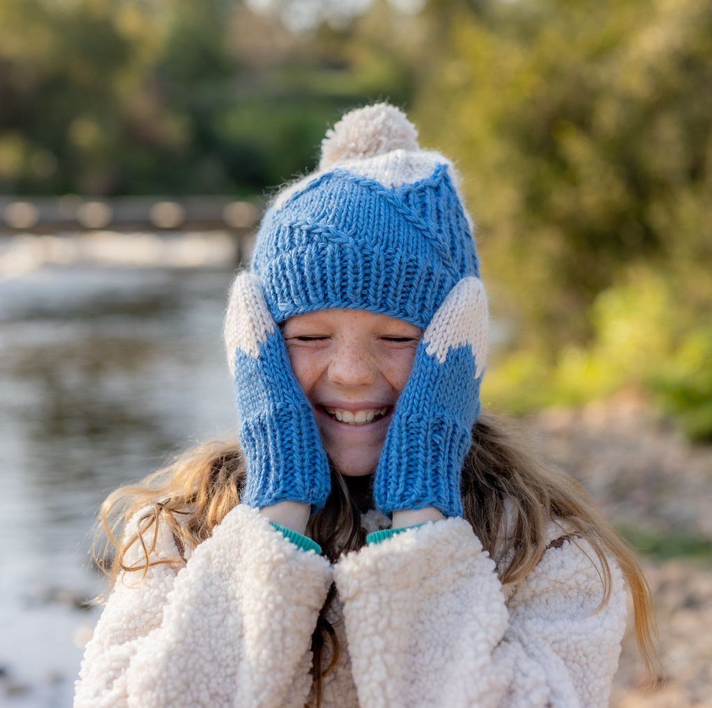Mountain Top Beanie Blue