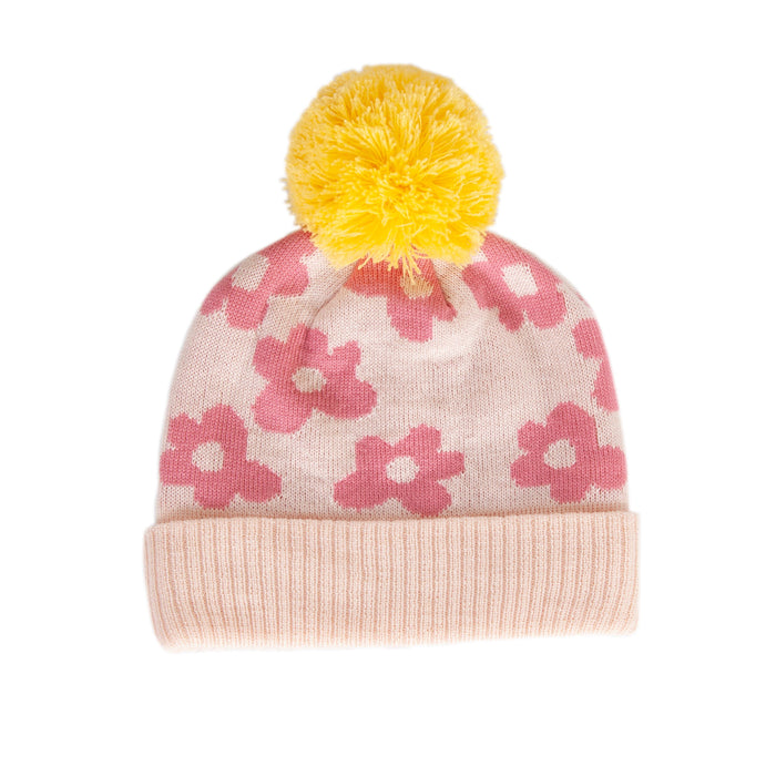 Flower Power Merino Pink
