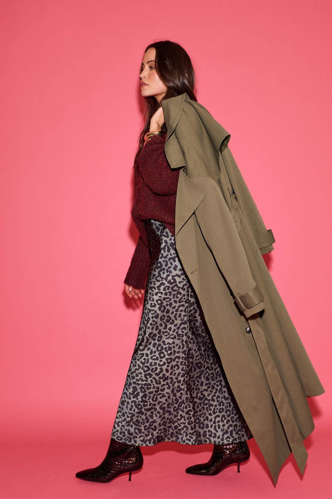 Sylvie Trench Khaki