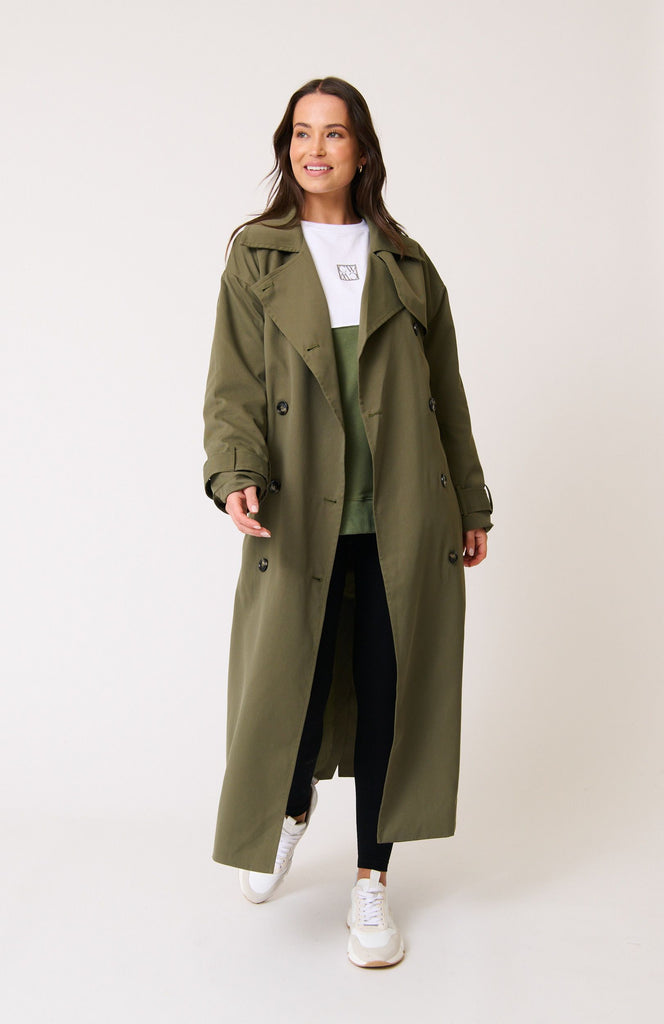 Sylvie Trench Khaki