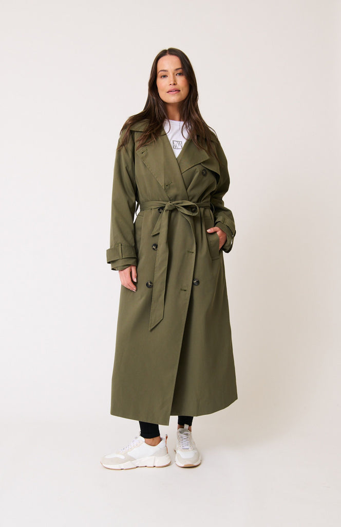 Sylvie Trench Khaki
