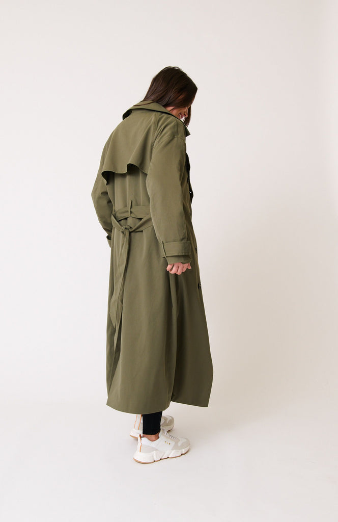 Sylvie Trench Khaki