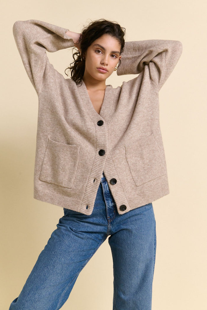 Rachel Cardigan Mocha