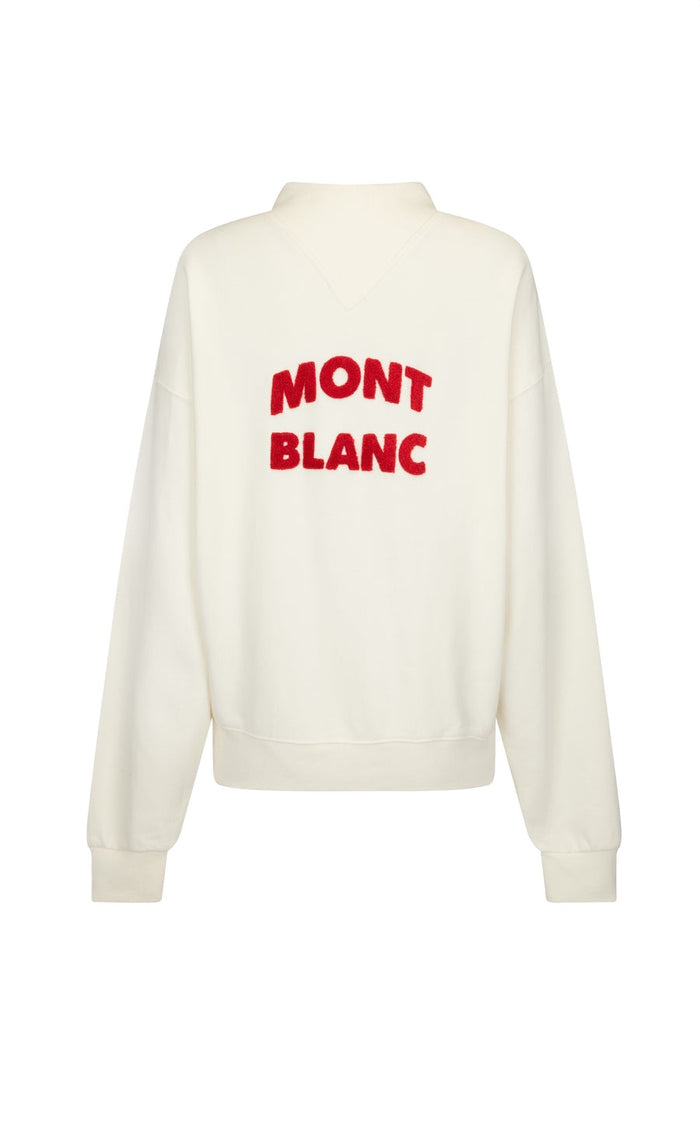 Mont Blanc sweatshirt coconut, Araminta James, Mika and max