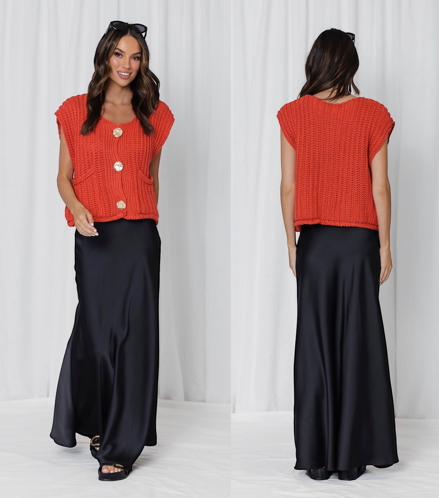 Reid Slouchy Vest Jaffa