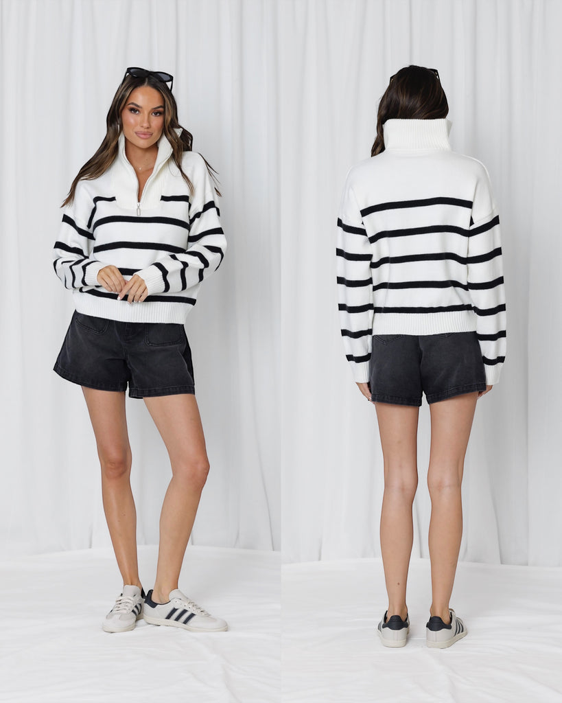 Berkley Sweater White