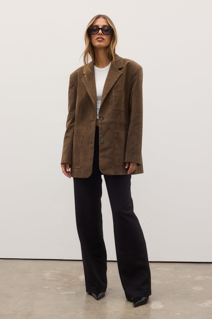 Camilla Blazer Saddle