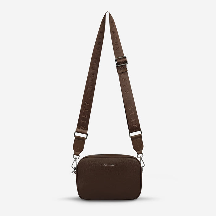 Plunder Bag with Webbed Strap Cocoa
