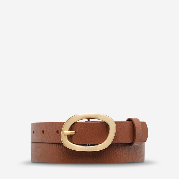 Nocturne Belt Tan/Gold