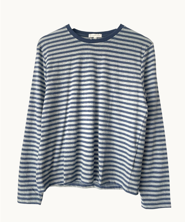 Athena Stripe Long Sleeve Blue