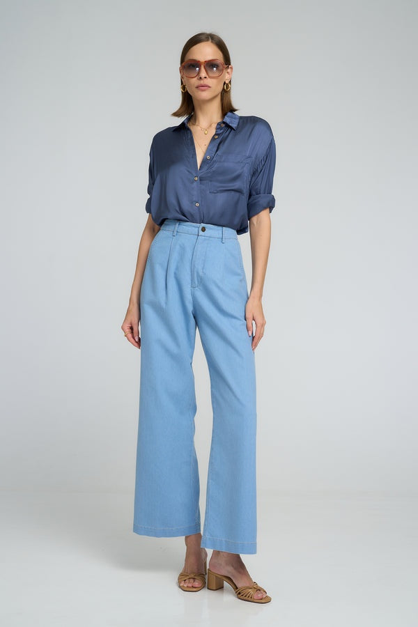 Shiva chambray pant, lilya, Mika and max
