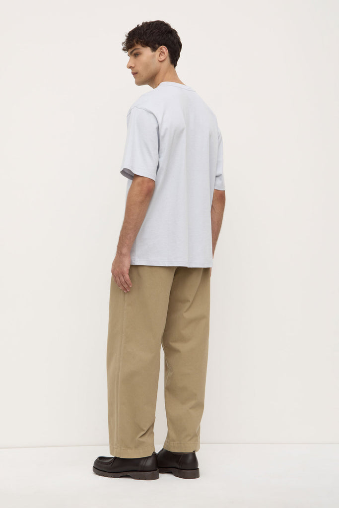 Knox Organic Oversized Tee Blue Haze