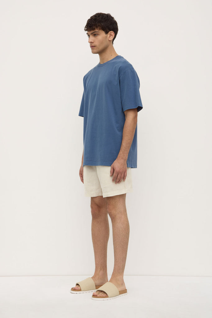 Knox Organic Oversized Tee Ocean