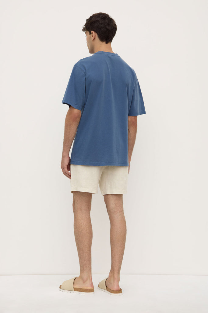 Knox Organic Oversized Tee Ocean