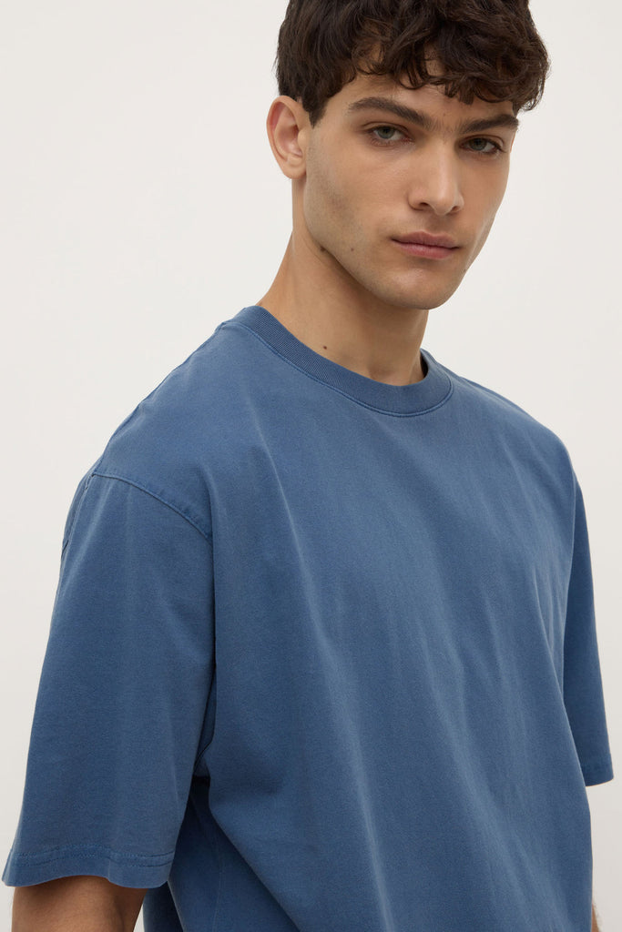 Knox Organic Oversized Tee Ocean