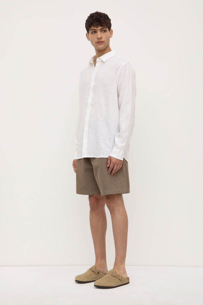 Everyday Mens Linen Shirt White