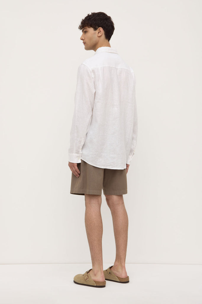 Everyday Mens Linen Shirt White