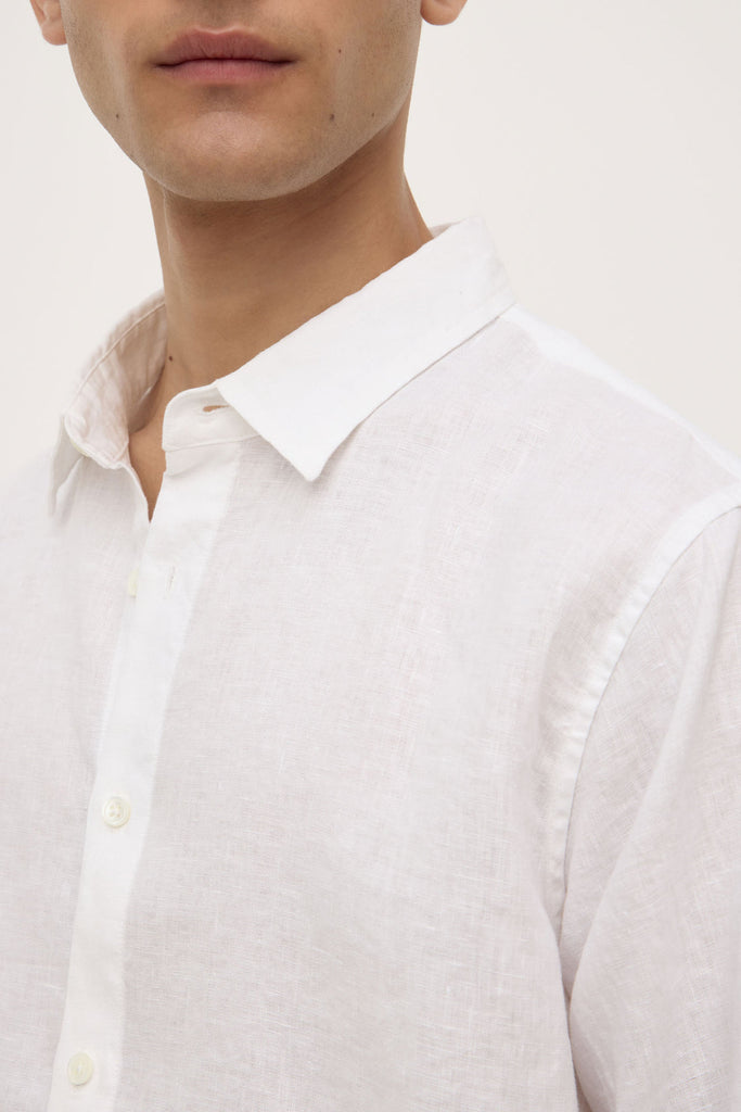 Everyday Mens Linen Shirt White