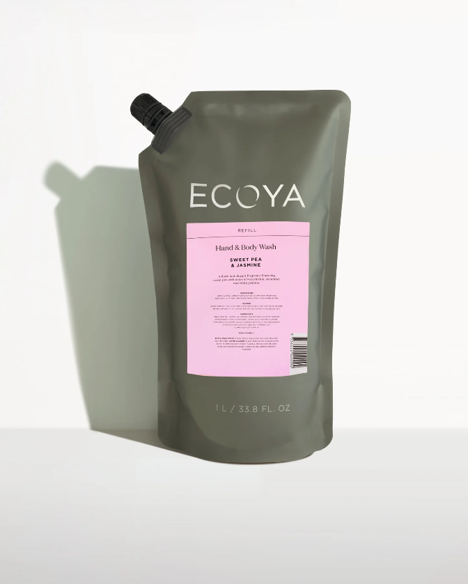 Sweet Pea and Jasmine Hand and Body Wash Refill