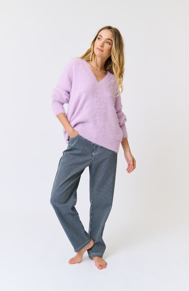 Emmie Knit Sweater Wisteria
