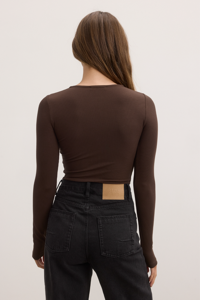 Lara Bodysuit Chocolate