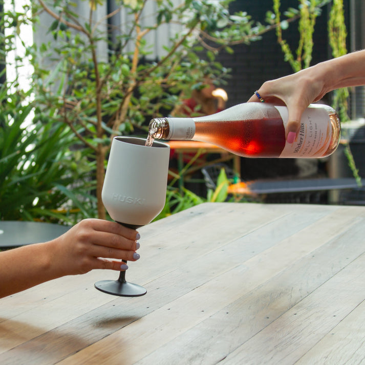 Wine Tumbler Sand Beige
