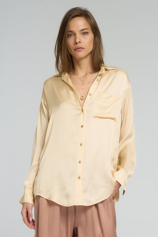 Roshi Shirt Butter Yellow