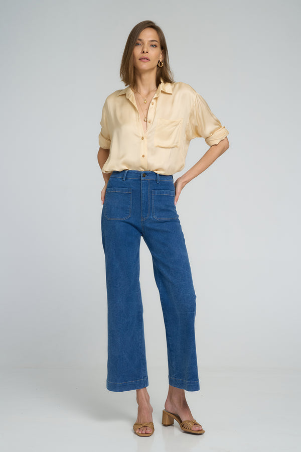 Roshi Shirt Butter Yellow