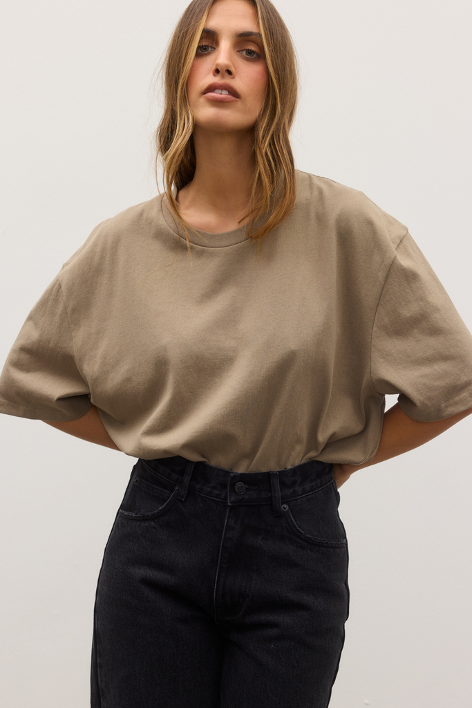 Jonas Boyfriend Tee Military