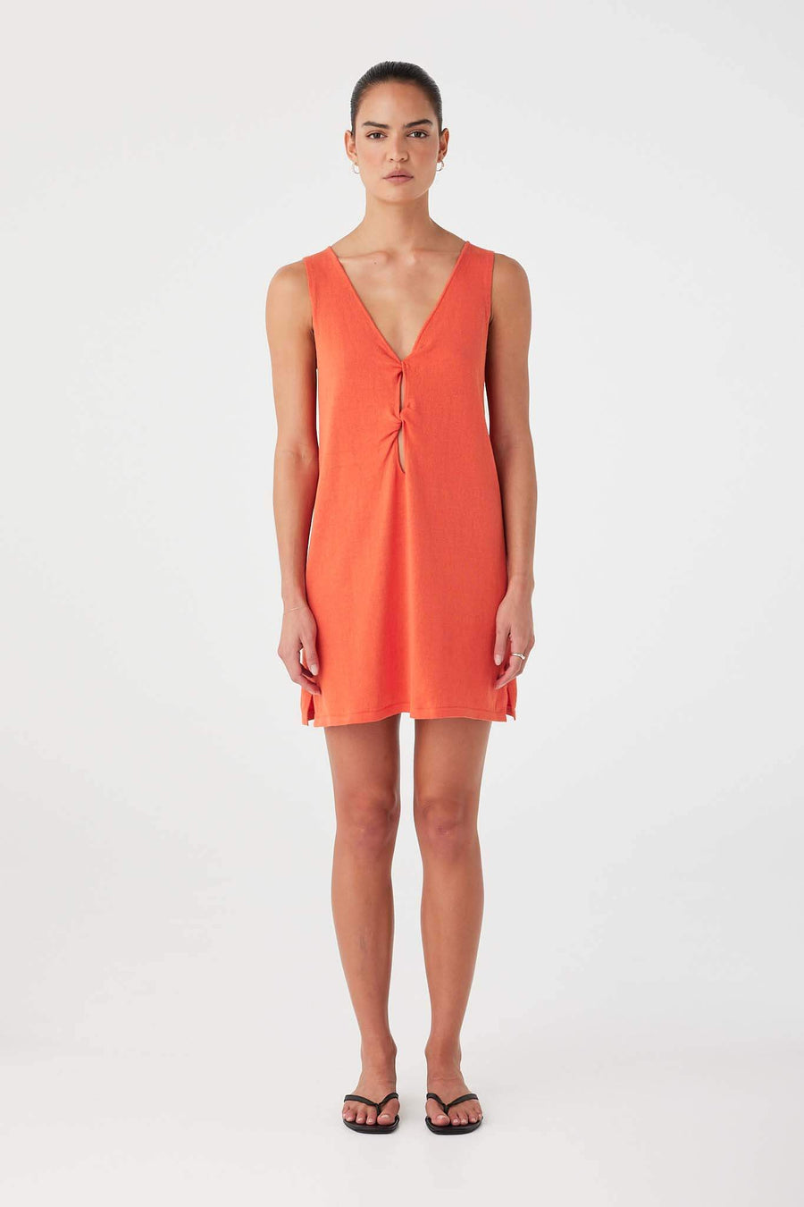 Paloma Mini Dress Mandarin