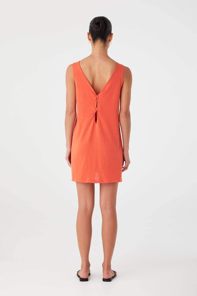 Paloma Mini Dress Mandarin