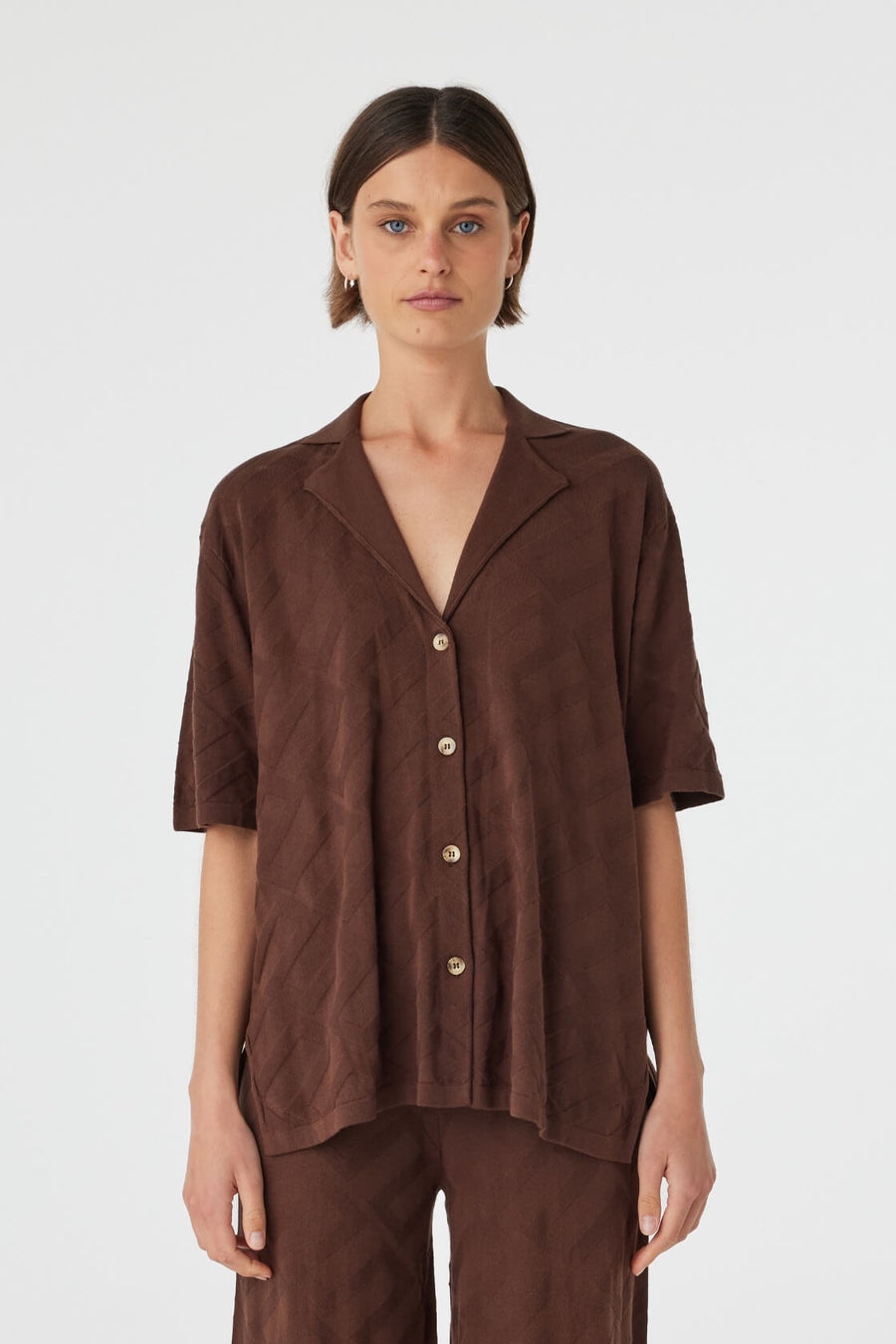 Aria Shirt Espresso