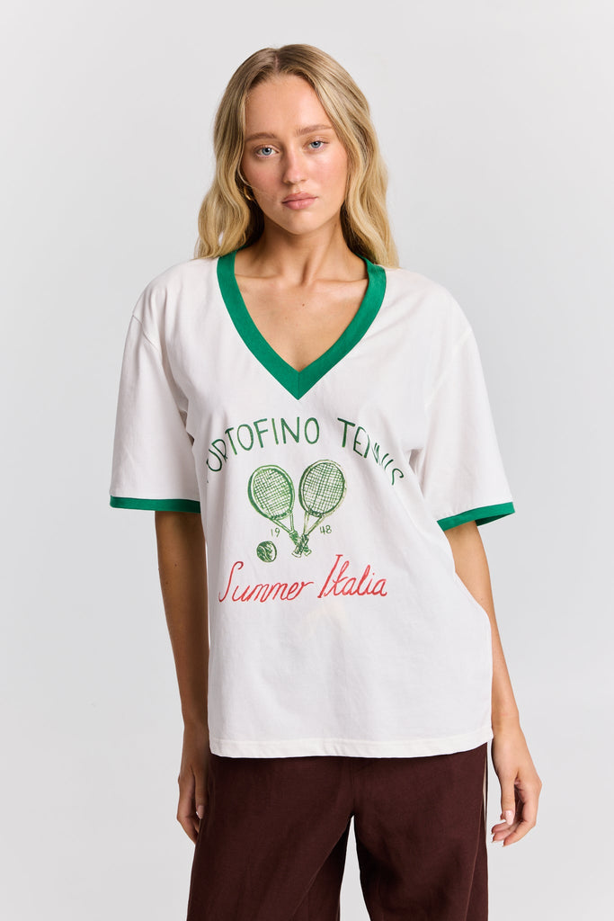 Portofino V Neck Tee
