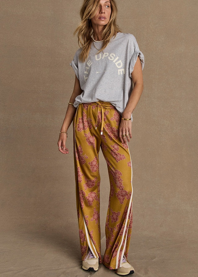 Fantasy Roma pant batik floral, the upside, Mika and max