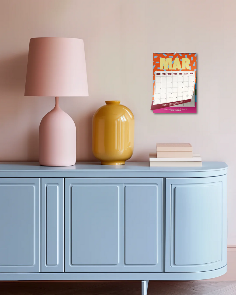 2026 BAD ON PAPER CALENDAR (SPIRAL) 30CM X 21CM