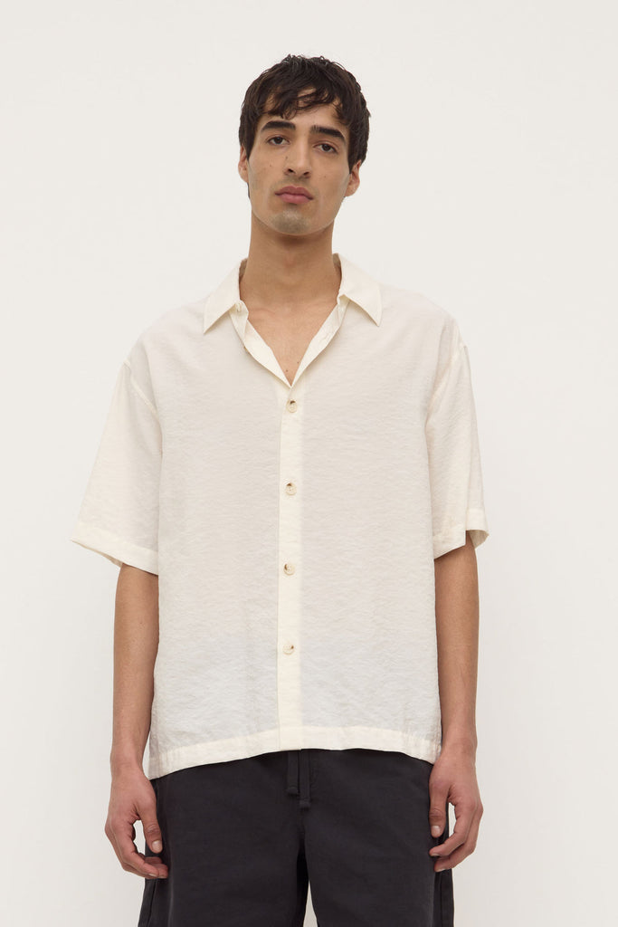 Brook Short Sleeve Shirt Cream