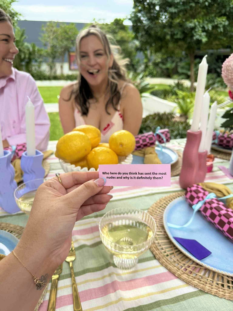 Bon Bons Pink and Brown