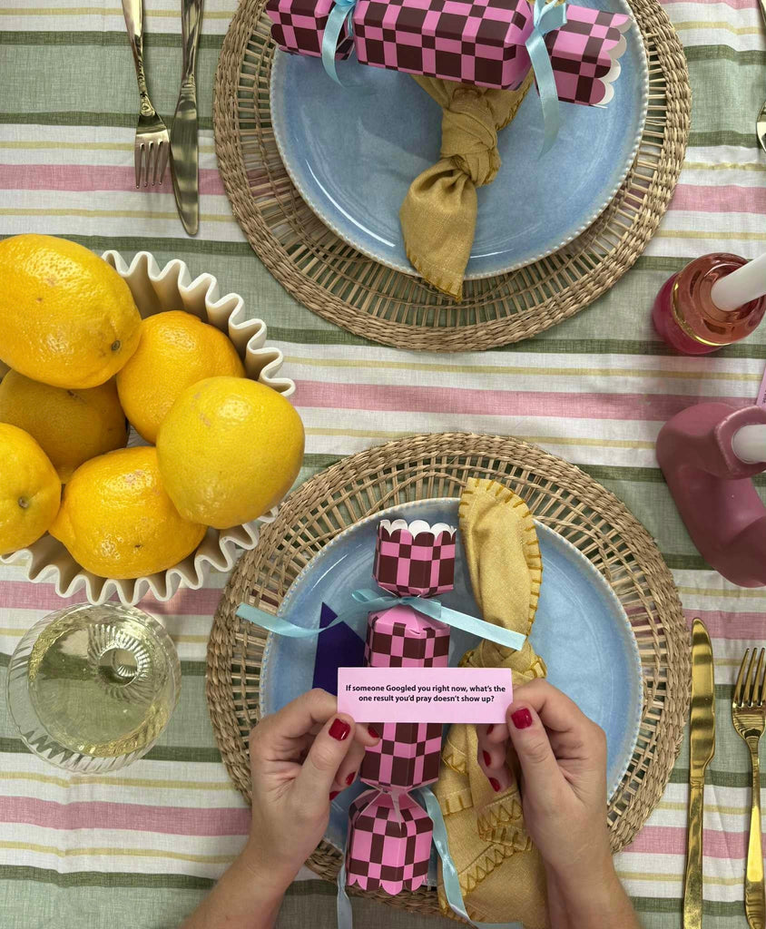 Bon Bons Pink and Brown