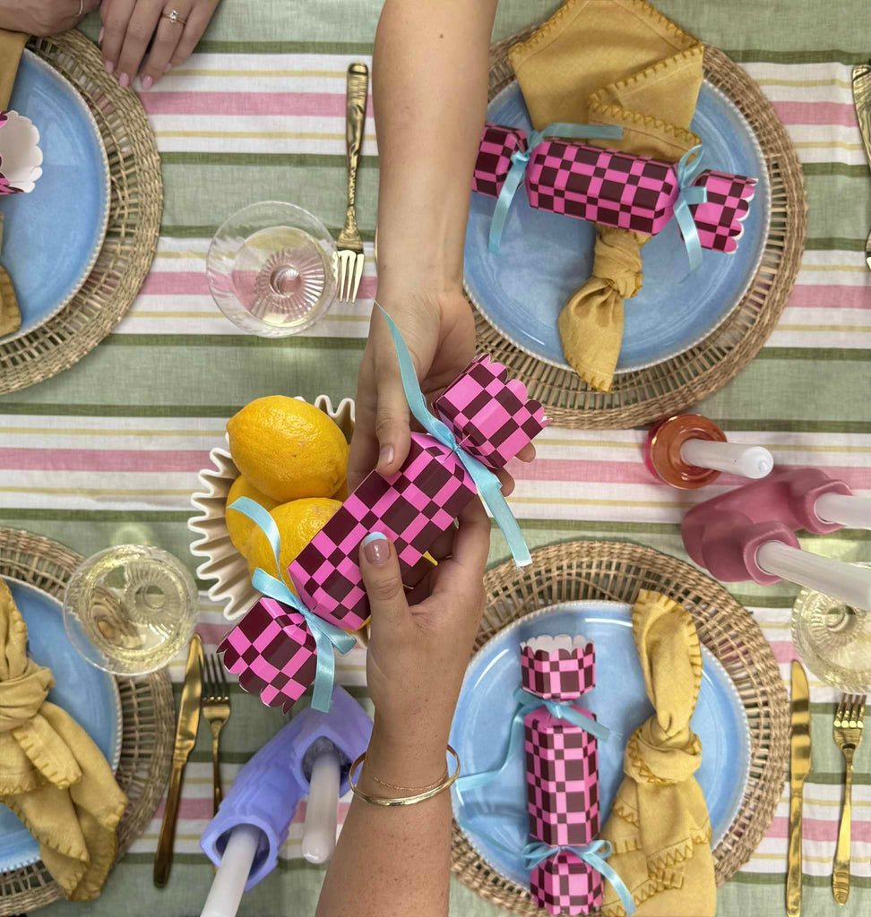 Bon Bons Pink and Brown