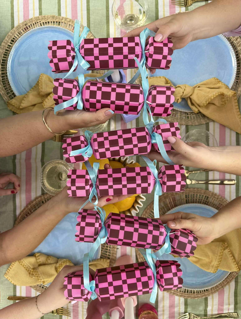 Bon Bons Pink and Brown